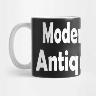 Modern Antique Oxymoron Fun Mug